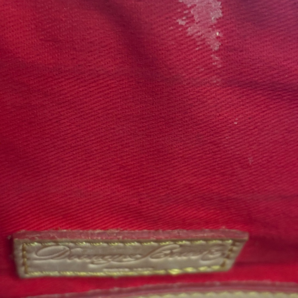 Dooney & Bourke Cream and Tan Signature Tote Bag - Picture 11 of 16